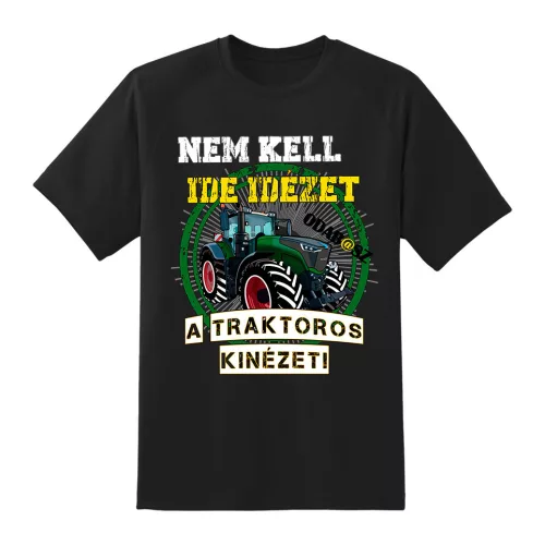 fendt - tu nie je žiadna cena.... čierne tričko