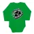 mazda zelená dojčenské telo s dlhým rukávom