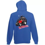 mtz 892 detský sveter na zips - modrý