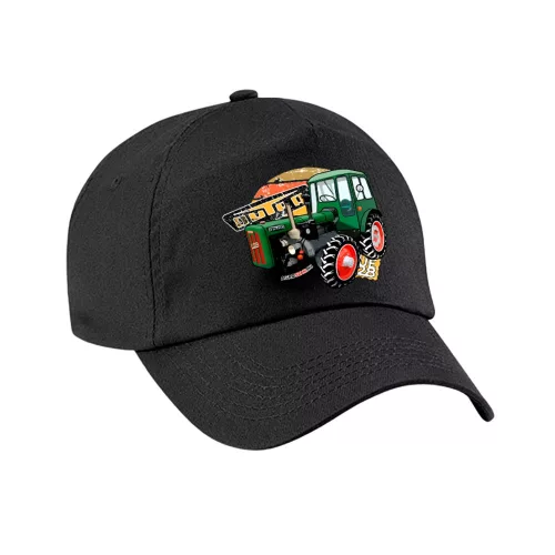 čierna látka malý dutra (ue28) baseball čiapka