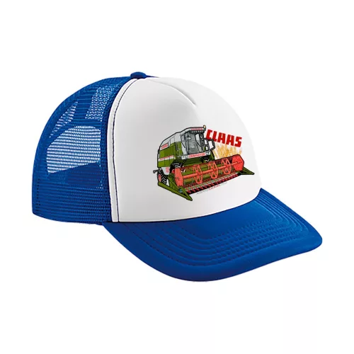 baseball čiapka modro biela ​​claas dominator