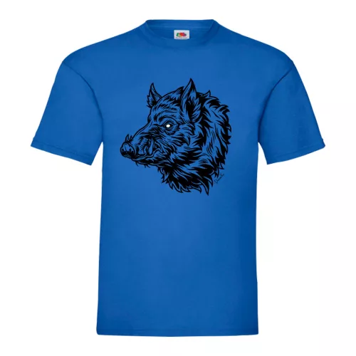 divoké modrá trička