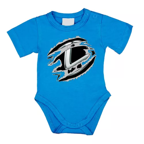 lexus modrá body s krátkym rukávom