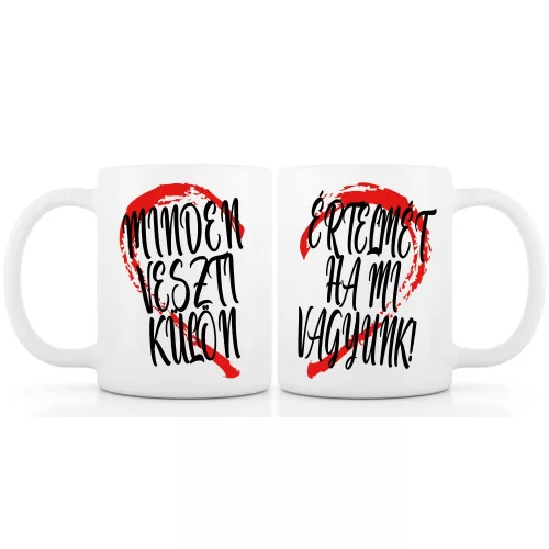 stráca to všetký zmysel... hrnček pre pár