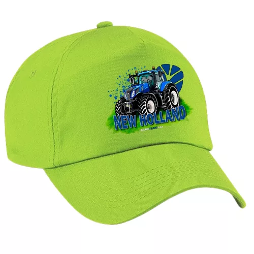limetková látka new holland detská baseball čiapka