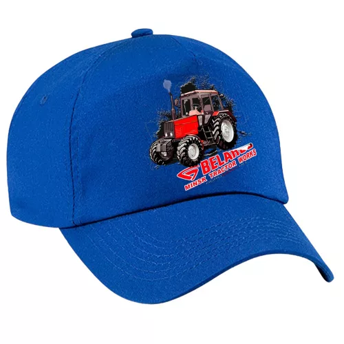 modrá látka belorusko detská baseball čiapka