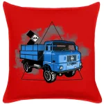 modrá drevo červená bavlnená plátna