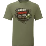 Kladivo, Nadávky, Účet... Zelená tričko s motívom mechanika traktorov