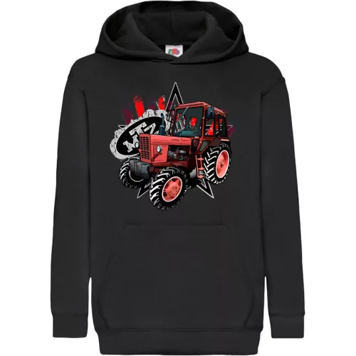 mtz 82 detský sveter - čierny
