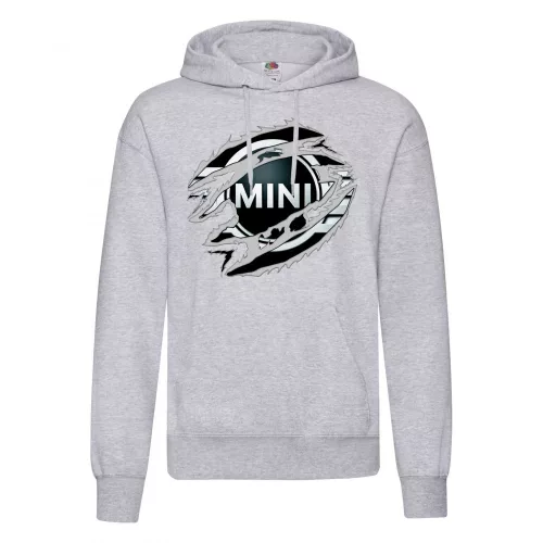 mini sveter svetlo sivá