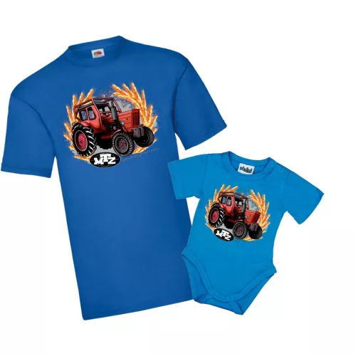 mtz 50 modrá agro páry sada s telom - doprava zadarmo!