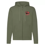 massey ferguson zelená mikina na zips