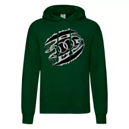 sveter audi s mikinou zelená
