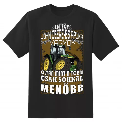 som zelený tractor dad tričko