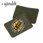 rába army zelená výmenná baseball čiapka s nášivkami