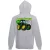 detský sveter na zips jd - sivý