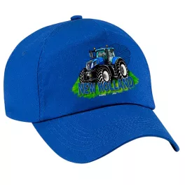 modrá látka new holland baseball čiapka