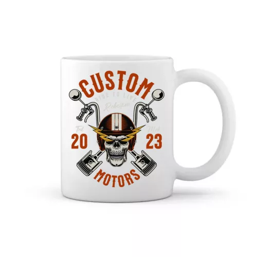 custom motors hrnček