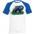 new holland tričko s krátkym rukávom (modro-biely)