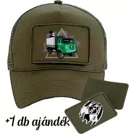   zelená ifa army zelená vymeniteľná baseball čiapka s záplatami