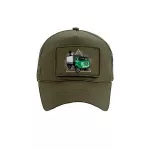zelená ifa army zelená vymeniteľná baseball čiapka s záplatami