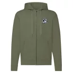 vauxhall zelená mikina na zips