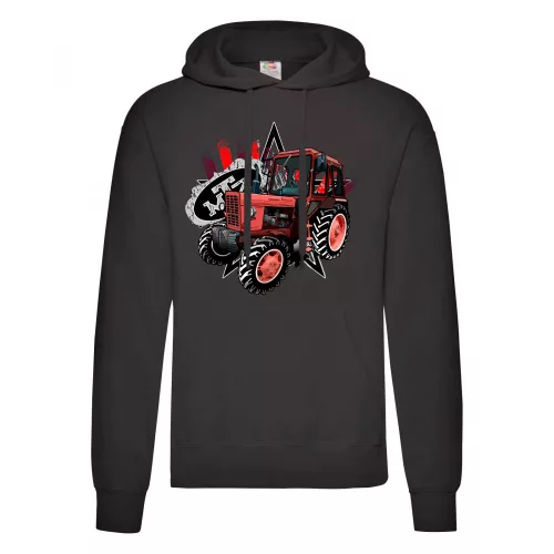 mtz 82 mikina čierna
