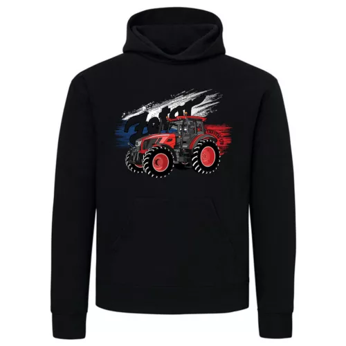 mikina s kapucňou zetor c. 170 čierna