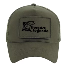 rybárska legenda baseballová čiapka zelená patch