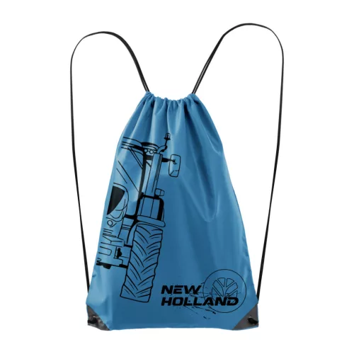 modrý batoh new holland čierna obrys