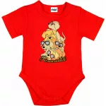 zlé kosti! detské body čierne