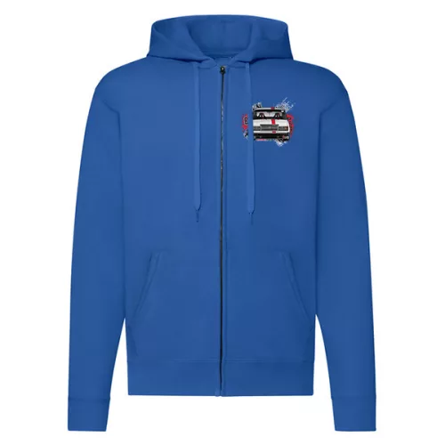 lada 2107 modrá mikina na zips