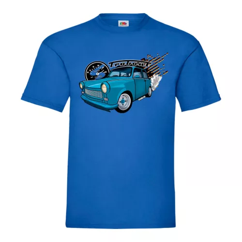 trabant 601 modré tričko