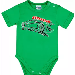   ľúbim ťa ocko, ale verda je moja! detské telíčko zelené