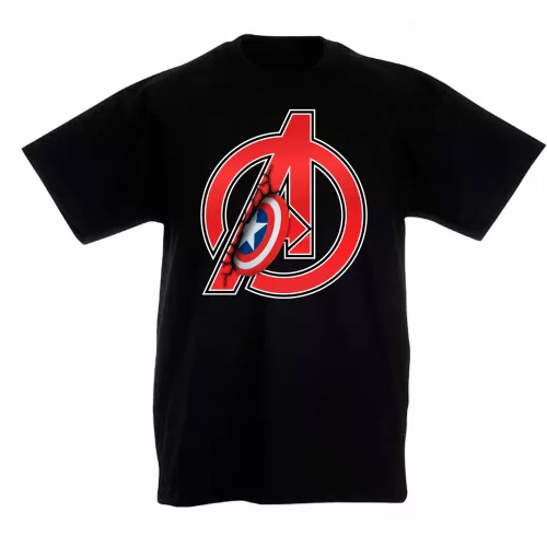 detské tričko čiapkatain america