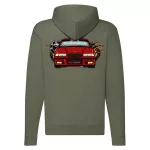bmw e36 zips zelená mikina