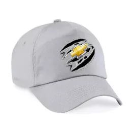 baseball čiapka chevrolet svetlosivá látková