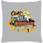 claas dominator sivá bavlnená plátna (dominator king)