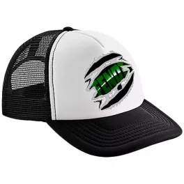 čierno biela ​​baseball čiapka fendt