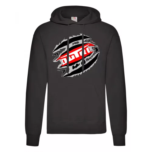 dutra logo mikina čierna