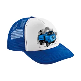 modro biela, modrá ifa baseball čiapka