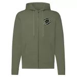 jeep zips zelená mikina