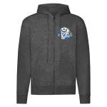 rallys volkswagen beetle (käfer) tmavosivá mikina na zips