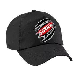 čierna látka dutra detská baseball čiapka