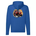 mtz 50 modrá modrá mikina na zips