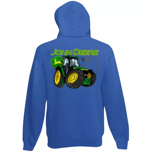 detský sveter na zips jd - modrý