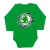 skoda zelené dojčenské telo s dlhým rukávom