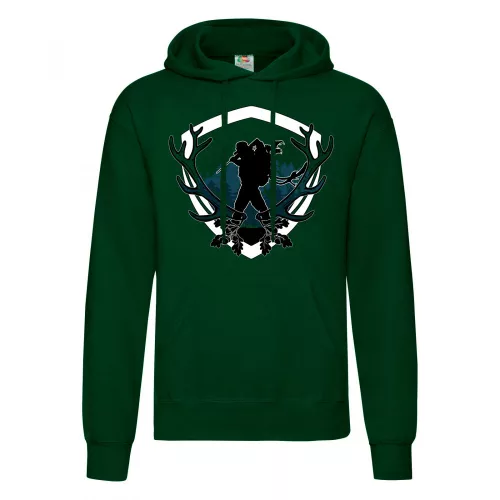 hunter coat sveter zelená