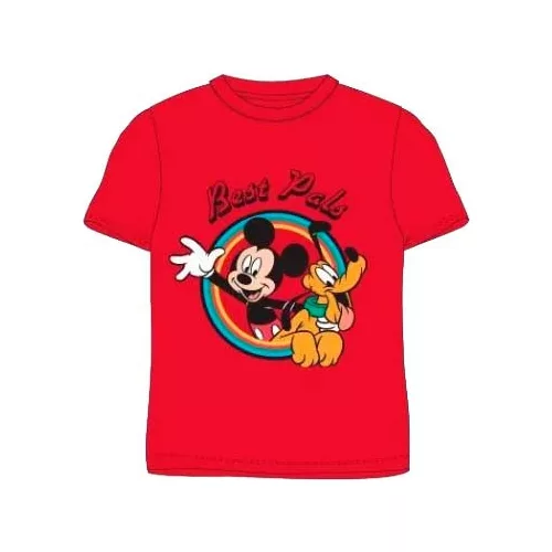 disney mickey detské krátke tričko červené