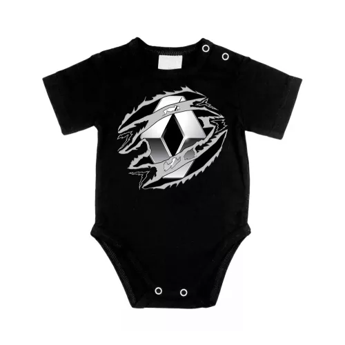 body renault čierna s krátkym rukávom